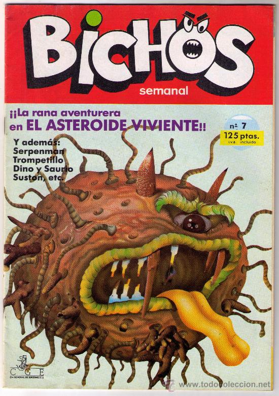 C&oacute;mics: BICHOS - N&ordm; 7 - PVP 125 PTAS. - CIA. GENERAL DE EDICIONES. - Foto 1