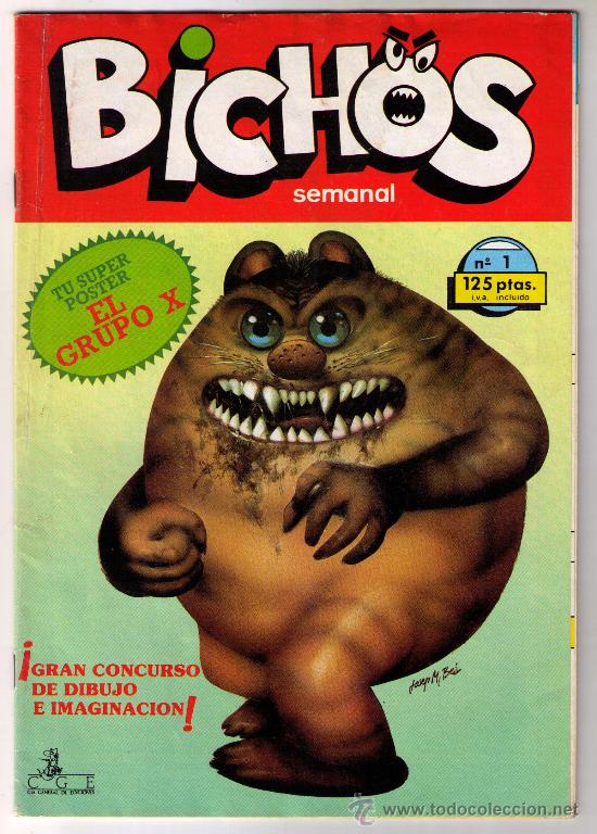 C&oacute;mics: BICHOS - N&ordm; &iexcl;&iexcl;&iexcl; 1 !!! - PVP 125 PTAS. - CIA. GENERAL DE EDICIONES. - Foto 1