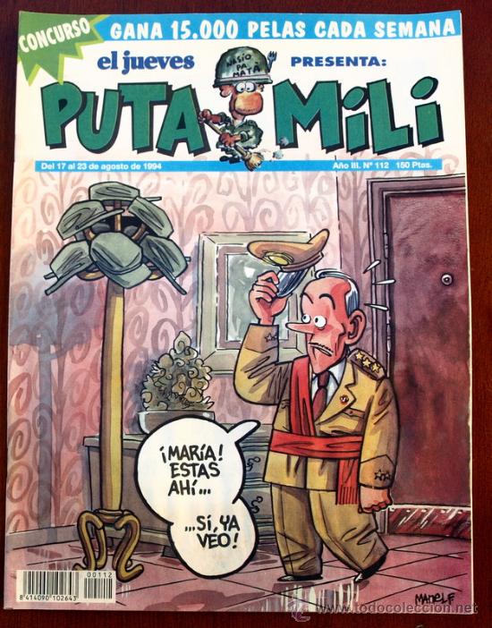 C&oacute;mics: PUTA MILI - N&ordm; 112 - A&Ntilde;O 1994 - - Foto 1