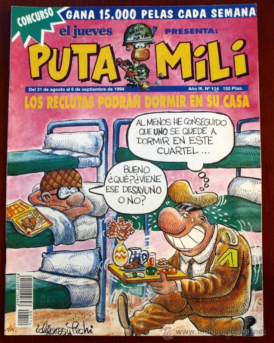 C&oacute;mics: PUTA MILI - N&ordm; 114 - A&Ntilde;O 1994 - - Foto 1