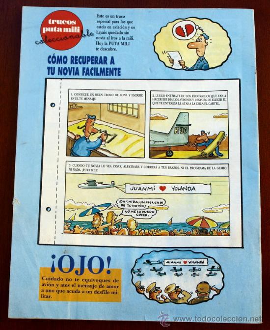 C&oacute;mics: PUTA MILI - N&ordm; 114 - A&Ntilde;O 1994 - - Foto 2