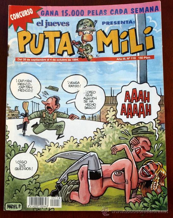 C&oacute;mics: PUTA MILI - N&ordm; 118 - A&Ntilde;O 1994 - - Foto 1