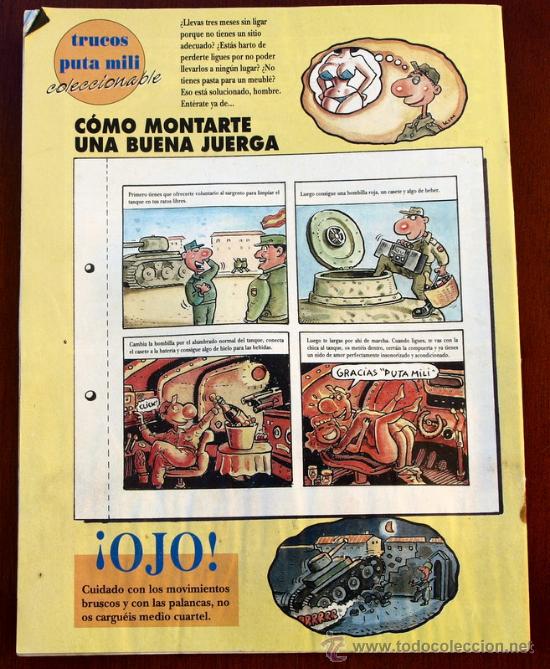 C&oacute;mics: PUTA MILI - N&ordm; 123 - A&Ntilde;O 1994 - - Foto 2