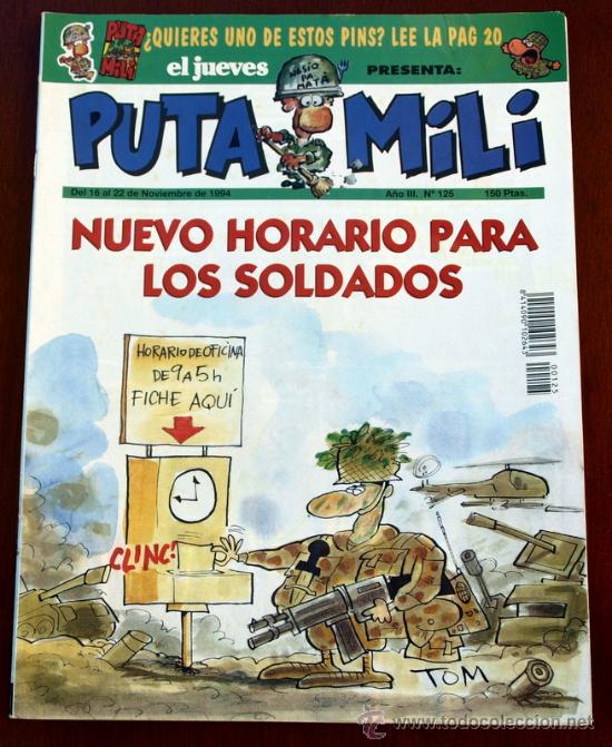C&oacute;mics: PUTA MILI - N&ordm; 125 - A&Ntilde;O 1994 - - Foto 1