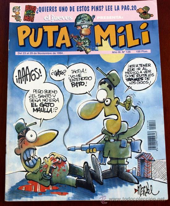 C&oacute;mics: PUTA MILI - N&ordm; 126 - A&Ntilde;O 1994 - - Foto 1