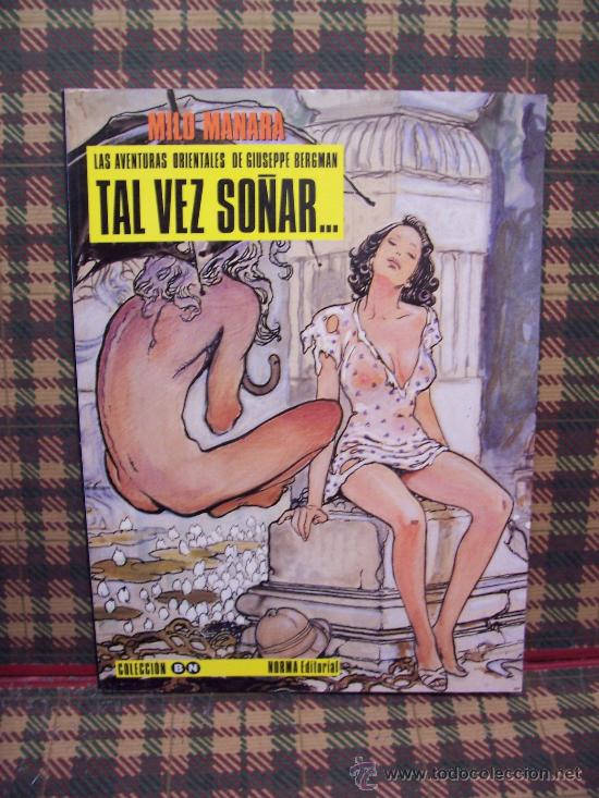 C&oacute;mics: MILO MANARA - TAL VER SO&Ntilde;AR...GIUSEPPE BERGMAN - NORMA EDITORIAL 1989 - Foto 1