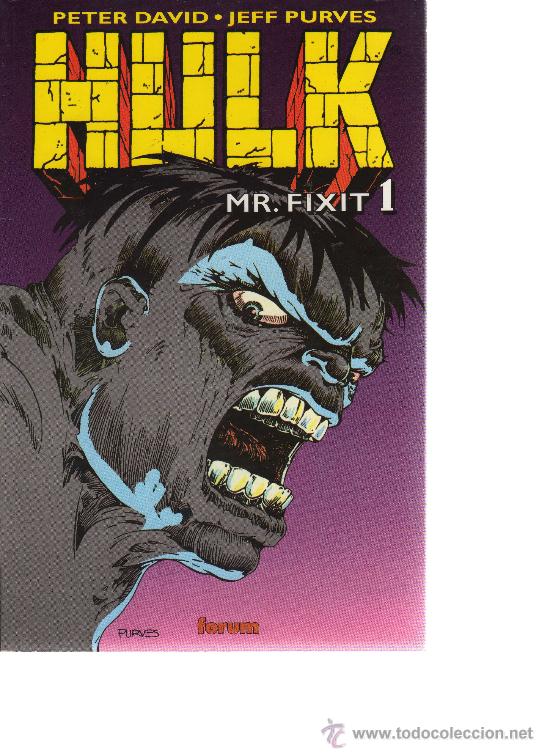 C&oacute;mics: Hulk (Mr.Fixit) Peter David - Jeff Purves. Colecci&oacute;n completa 2 ejemplares - Foto 1