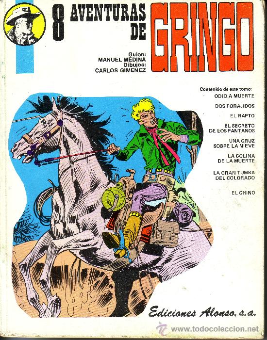 C&oacute;mics: 8 AVENTURAS DE GRINGO  - EDICIONES ALONSO S.A. - Foto 1