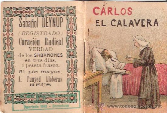Comics : CUENTOS INFANTILES. SERIE 2&ordf;. N&ordm; 1. CARLOS EL CALAVERA.