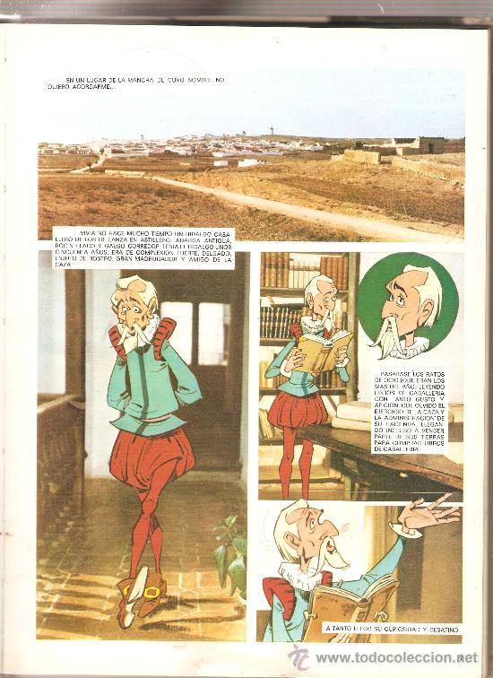 C&oacute;mics: DON QUIJOTE DE LA MANCHA EN COMIC - Foto 2