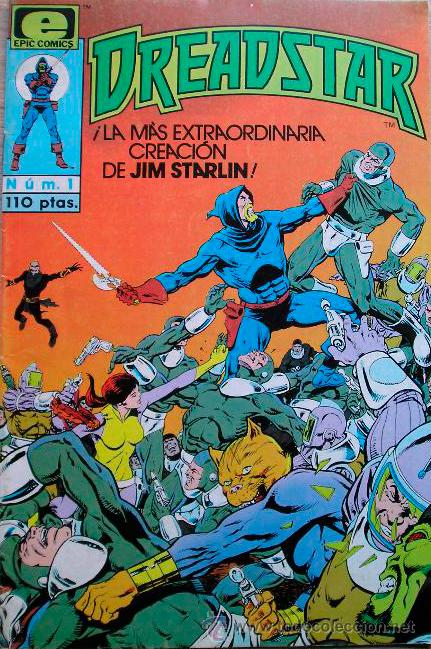 C&oacute;mics: Dreadstar - n&ordm; 1 - epic comics - jim starlin 1985 - Foto 1