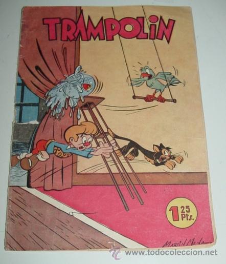 C&oacute;mics: TRAMPOLIN n&ordm; 10 - 1951 - 3&ordf; epoca. - Foto 1
