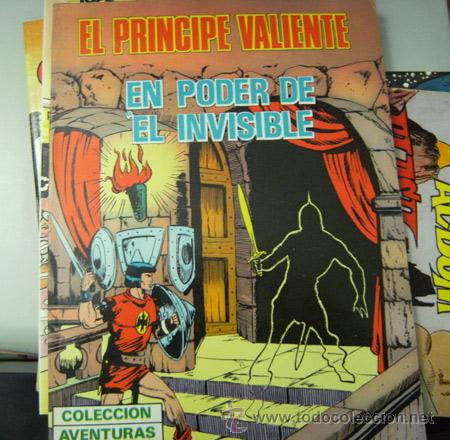 C&oacute;mics: EL PRINCIPE VALIENTE. EN PODER DE EL INVISIBLE. PRODUCCIONES EDITORIALES 1980 - Foto 1