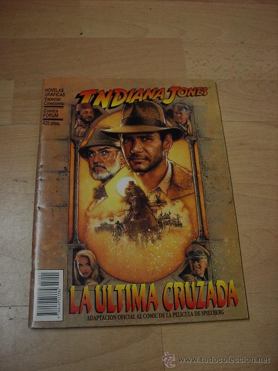 C&oacute;mics: Comic Forum, Indiana Jones, Cinecomic, La ultima cruzada - Foto 1