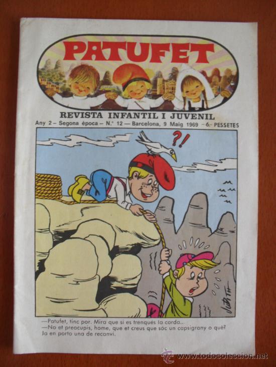 C&oacute;mics: patufet n&ordm; 12 maig 1969 - Foto 1