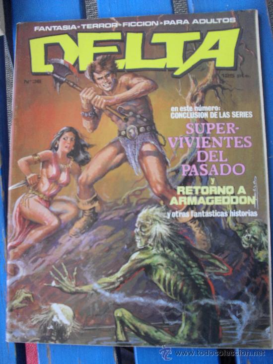 Comics: DELTA N&ordm;36 comics de fantasia terror ficcion POTADA SANJULIAN