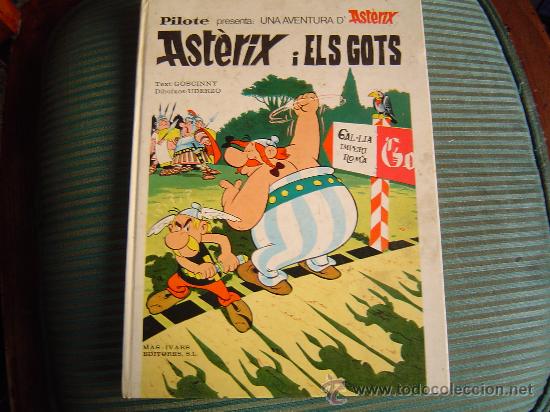 C&oacute;mics: Ast&eacute;rix i els Gots edc en Catal&aacute; 1978 - Foto 1