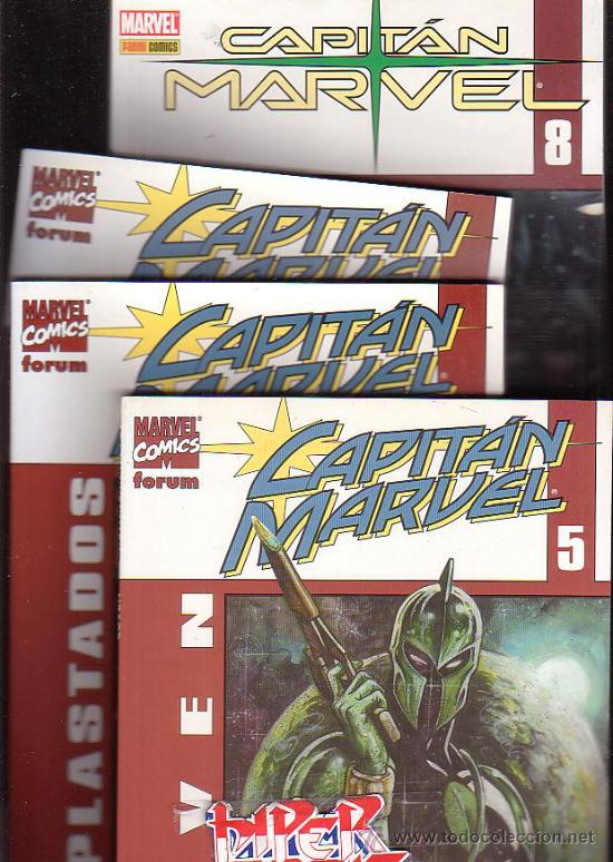 C&oacute;mics: CAPITAN MARVEL VOL II - COLECCION COMPLETA EN 8 EJEMPLARES - Foto 3