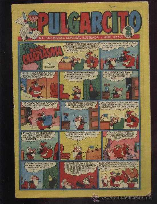 C&oacute;mics: PULGARCITO CON INSPECTOR DAN N&ordm; 1349 - Foto 1