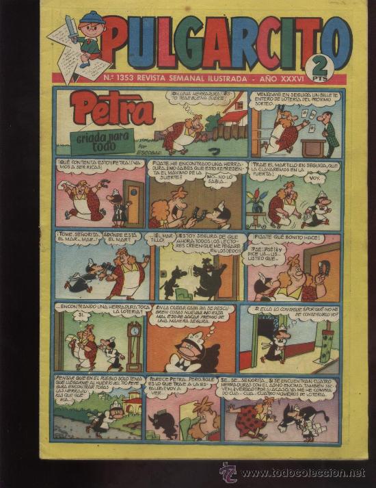 C&oacute;mics: PULGARCITO CON INSPECTOR DAN N&ordm; 1353 - Foto 1