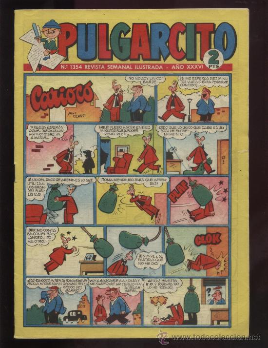 C&oacute;mics: PULGARCITO CON INSPECTOR DAN N&ordm; 1354 - Foto 1