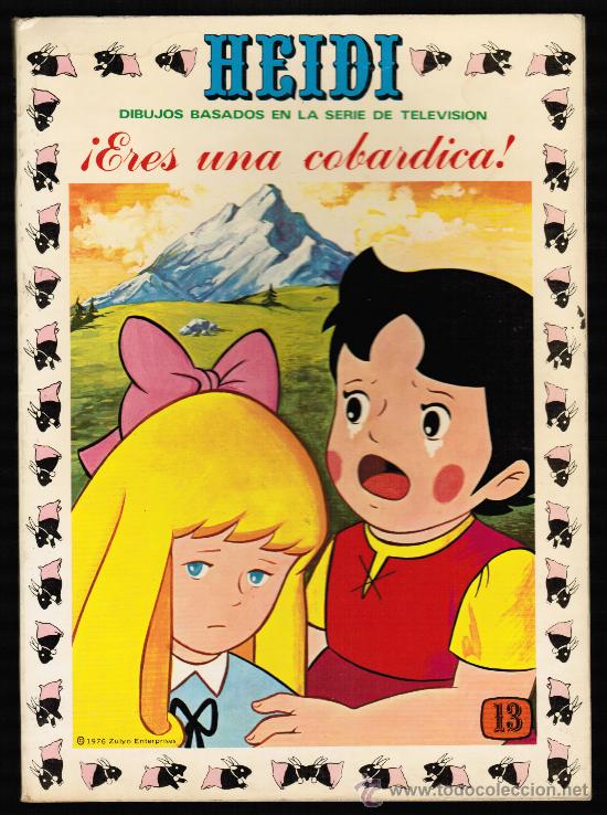 C&oacute;mics: HEIDI N&ordm; 13 - ERES UNA COBARDICA - EDICIONES RECREATIVAS - Foto 1