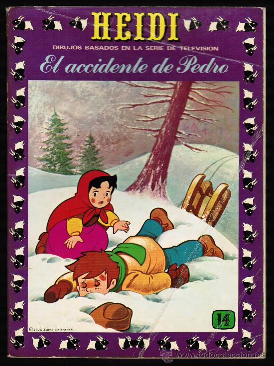 C&oacute;mics: HEIDI N&ordm; 14 - EL ACCIDENTE DE PEDRO - EDICIONES RECREATIVAS - Foto 1