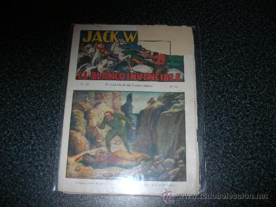 C&oacute;mics: C0N - JACK WILSON EL BLANCO INVENCIBLE NUM 11 - Foto 1