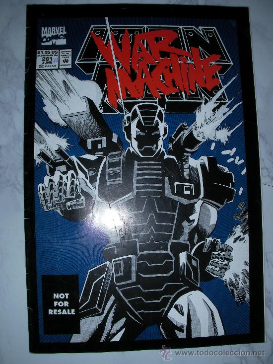 C&oacute;mics: ANTIGUO COMIC IRON MAN WAR MACHINE - Foto 1