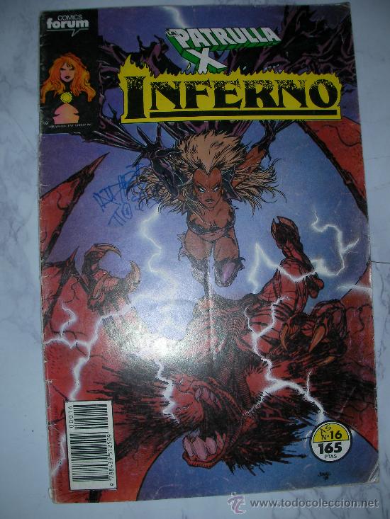 C&oacute;mics: ANTIGUO COMIC PATRULLA X INFERNO N&ordm; 16 - Foto 1