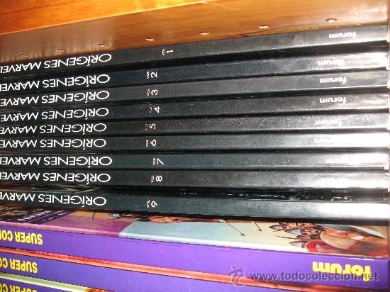 C&oacute;mics: OR&Iacute;GENES MARVEL - COMPLETA - 9 TOMOS - FORUM - Foto 1