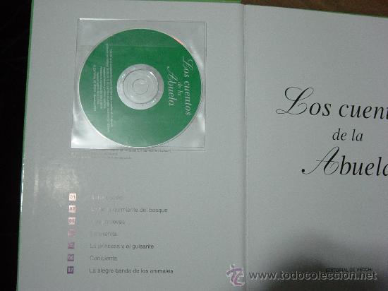 C&oacute;mics: LOS CUENTOS DE LA ABUELA. DISCO CUENTO CON CD PARA ESCUCHAR. EDT DE VECCHI 2004 * - Foto 2