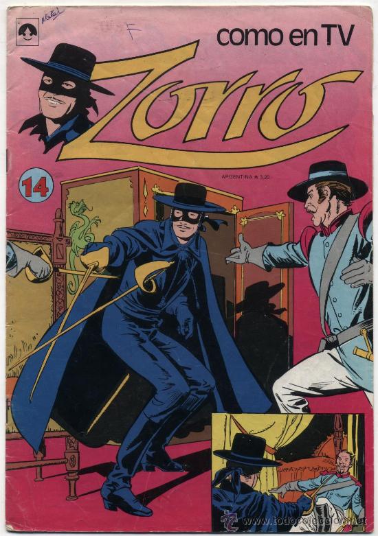 C&oacute;mics: Zorro n&ordm;  14. Editorial Tucum&aacute;n - Argentina. - Foto 1