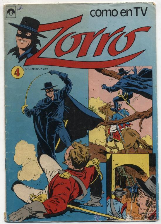 C&oacute;mics: Zorro n&ordm;  4. Editorial Tucum&aacute;n - Argentina. - Foto 1