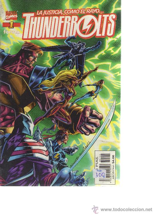 C&oacute;mics: Thunderbolts - Volumen 1 (40 n&uacute;meros, Colecci&oacute;n Completa, Forum) - Foto 1