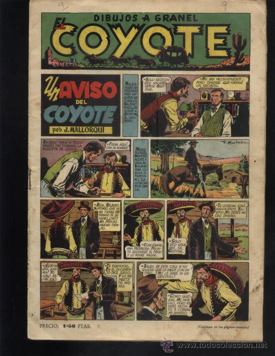 C&oacute;mics: EL COYOTE N&ordm; 9 - Foto 1