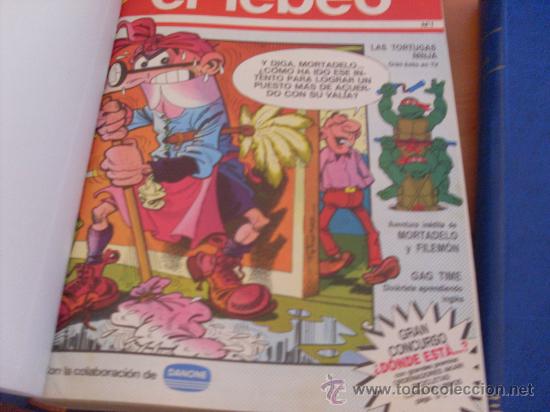 C&oacute;mics: EL NUEVO TEBEO . LOTE DEL 1 AL 80 EN 2 TOMOS (COB185) - Foto 2
