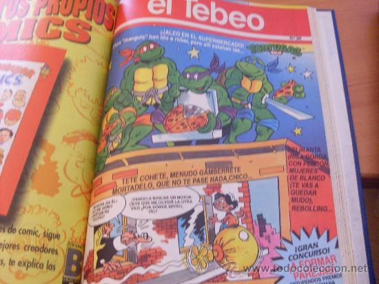 C&oacute;mics: EL NUEVO TEBEO . LOTE DEL 1 AL 80 EN 2 TOMOS (COB185) - Foto 3