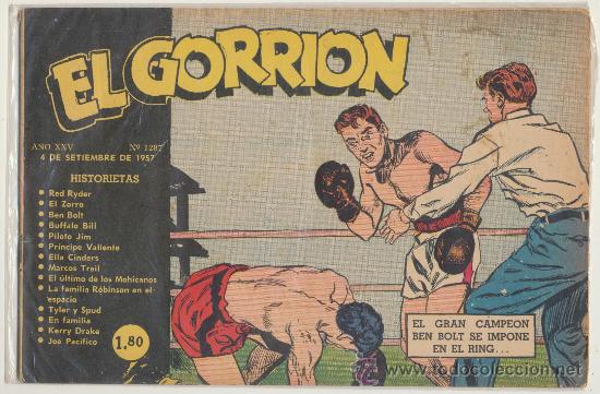 C&oacute;mics: El Gorri&oacute;n n&ordm;  1287. Buenos Aires 1957. - Foto 1
