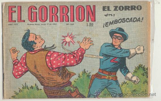C&oacute;mics: El Gorri&oacute;n n&ordm;  1269. Buenos Aires 1957. - Foto 1