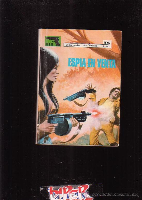 C&oacute;mics: EUREDIT, COMIC POCKET N&ordm; 15 - SERIE DETECTIVE N&ordm; 3 - edita : EUREDIT A&Ntilde;OS 70