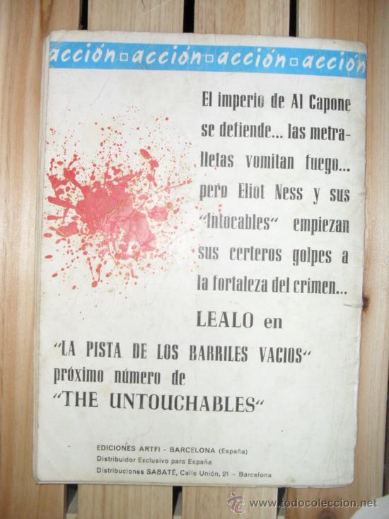 C&oacute;mics: The Intouchables / LOS INTOCABLES n&ordm; 2 - Soborno -- Ed. Artfi 1966 - Foto 2