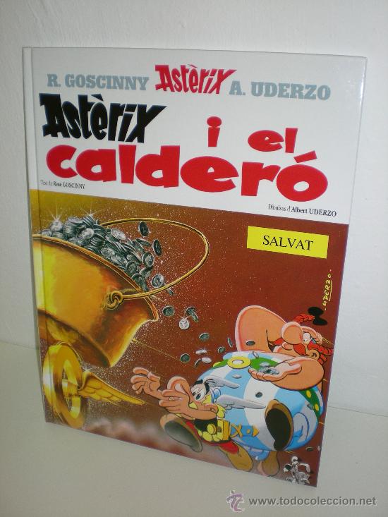 C&oacute;mics: ASTERIX 13: ASTERIX I EL CALDER&Oacute; (CATAL&Agrave;) - SALVAT - Foto 1