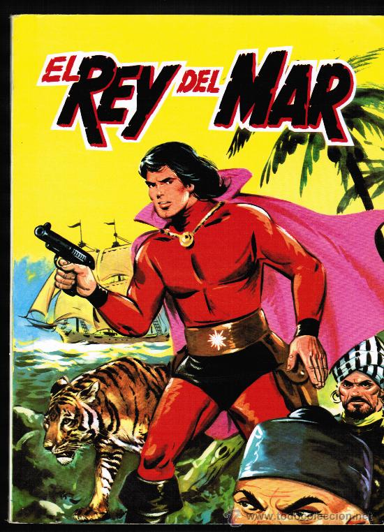 C&oacute;mics: EL REY DEL MAR - EDITORIAL ANTALBE 1981 - DIBUJOS: CHACO Y PORTO - Foto 1