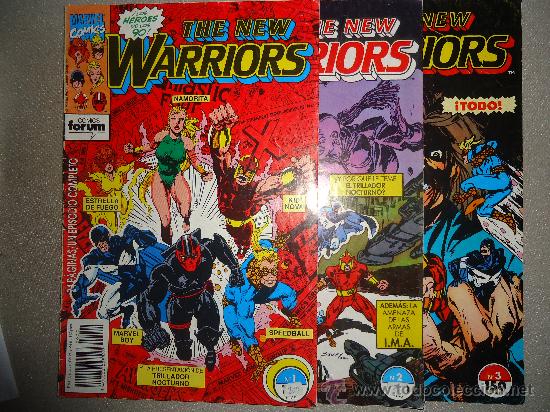 C&oacute;mics: warriors,numeros 1, 2 y 3 - Foto 1