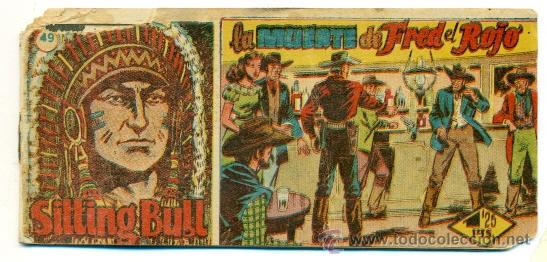 C&oacute;mics: SITTING BULL  - N&ordm; 49   - ORIGINAL 125 PTS. - Foto 1