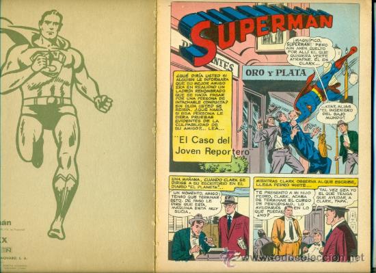 C&oacute;mics: SUPERMAN LIBRO COMIC TOMO XX - ORIGINAL 1976 - Foto 2