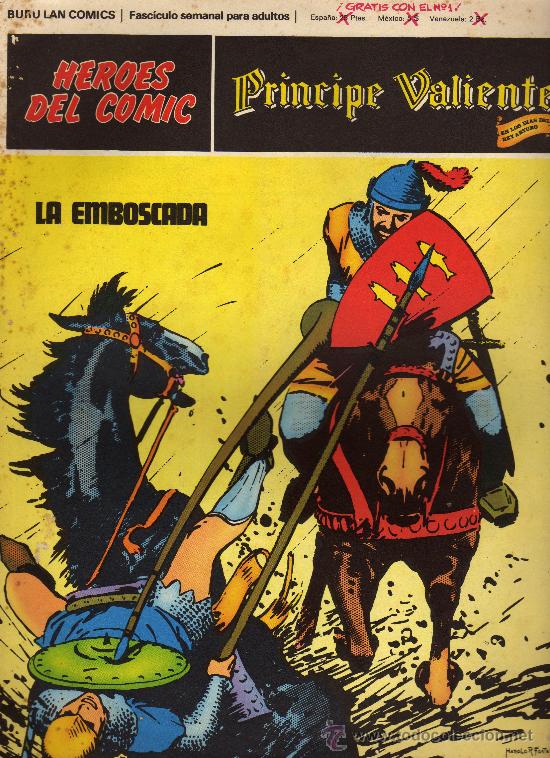 C&oacute;mics: PRINCIPE VALIENTE     numero.-2     1972 - Foto 1