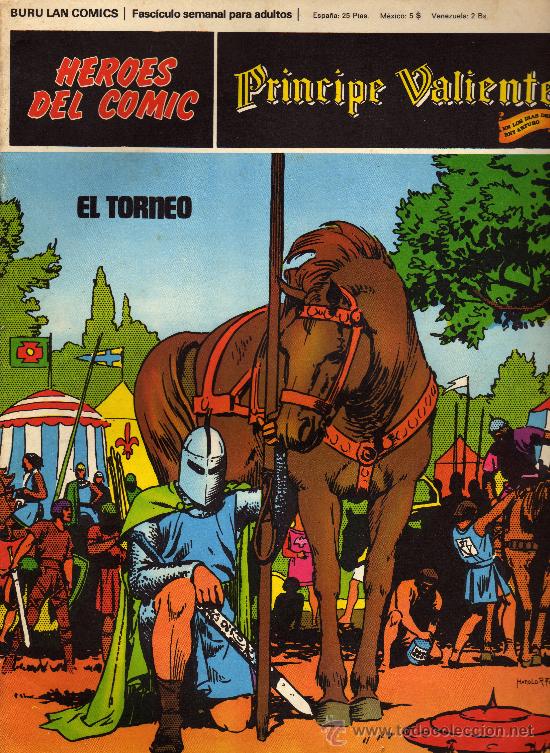 C&oacute;mics: PRINCIPE VALIENTE     numero-5     1972 - Foto 1