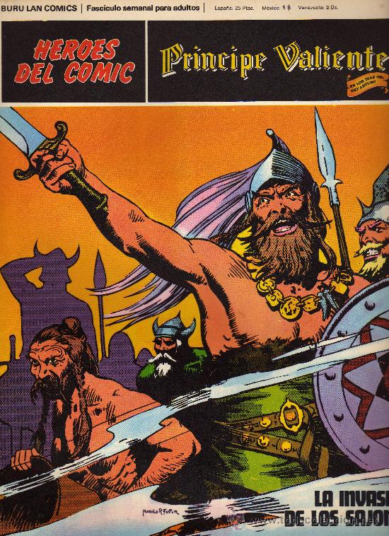 C&oacute;mics: PRINCIPE VALIENTE     numero 6     1972 - Foto 1